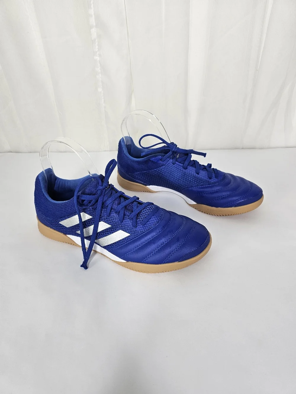 Adidas Copa 20.3 Indoor Sala Soccer Shoes Royal Blue Metallic Silver Men's 8 NEW